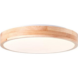 Πλαφονιέρα Οροφής Brilliant Slimline 3000-4000K 1200lm 14W IP20 34cm Beige/White G99414/75