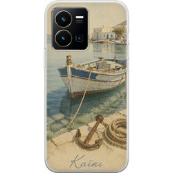 Θήκη Kalokairi Collection - Καΐκι Vivo Y35 Flexible TPU (Διάφανη Σιλικόνη)