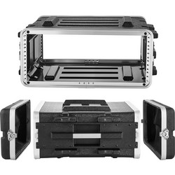 VEVOR Κουτί Rack 4U, Βάθος 480 mm, Κατασκευή ABS, με Αποσπώμενα Μπροστινό και Πίσω Καπάκια SLCZJJX4U19IETHFP001V0