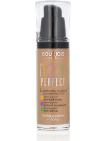 Bourjois 123 Perfect 55 Dark Beige Liquid Foundation 30ml