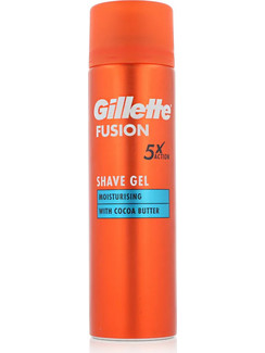Gillette Fusion 5 Ultra Moisturizing Gel Ξυρίσματος 200ml