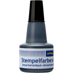 Officepoint Μελάνι 30ml μαύρο για ταμπόν (1230000-09) (OFPMAG-1230000-09)