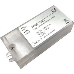 DALI ΕΛΕΓΚΤΗΣ ΦΩΤΙΣΜΟΥ ΜΕΣΩ PUSH BUTTON & ΓΙΑ ΜΑΓΝΗΤΙΚΑ ΣΥΣΤΗΜΑΤΑ ΡΑΓΩΝ 4W 105Χ44x23mm ACA PB48DA