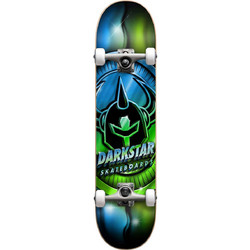 Darkstar Anodize Yth FP with Soft Wheels Lime/Blue 7.25
