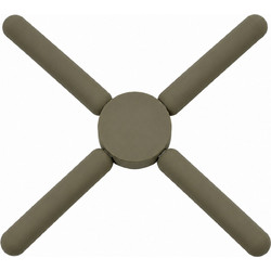 ΣΟΥΠΛΑ ΣΙΛΙΚΟΝΗΣ ΑΝΑΔΙΠΛΟΥΜΕΝΟ TAUPE ΧΡΩΜΑ 21,5x21,5x1,5εκ. ANKOR