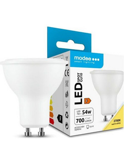 Modee Lighting Led Spot Λαμπτήρας 7W GU10 2700K Erp - (ML-GU10P2700K7WN)