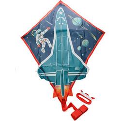 Παιδικός Χαρταετός για Αγόρια Spacecraft ΠΟΛΥΧΡΩΜΟ