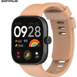 Sonique Color Λουράκι Σιλικόνης Pink (Xiaomi Redmi Watch 4 / 5 / 6 / Smart Band 8 Pro / 9 Pro)