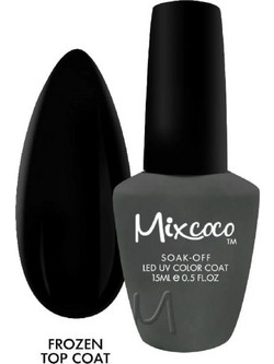 Mixcoco Frozen Matte Top Coat Ημιμόνιμο Βερνίκι Νυχιών 15ml