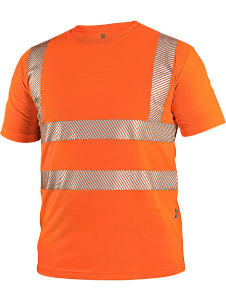 Μπλουζάκι Εργασίας Ανακλαστικό CXS Bangor orange