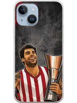 Θήκη Kings of Europe Legends - Saint George iPhone 15 Flexible TPU (Διάφανη Σιλικόνη)