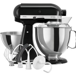 Mixer με 2 Inox κάδους 3 4 8Lt με 4 εξαρτήματα 300W 10 ταχύτητες μαύρο Kitchen Aid c544744
