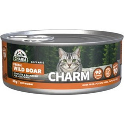 Charm Fresh Wild Boar Soft Pate Κονσερβάκι Γάτας από Φρέσκο Αγριογούρουνο Πατέ 85gr