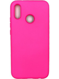 Θήκη Huawei P20 Lite Silky and Soft Touch Silicone Φούξια Φούξια Θήκη πλάτης Σιλικόνη
