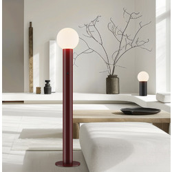 UMAGE LED Φωτιστικό Δαπέδου Από Γυαλί Μπορντό 22W Dimmable - Ratu - Viokef - 4349102