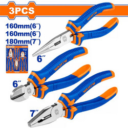Wadfow WPS0603 Σετ Πένσες Μήκους 180mm 3τμχ