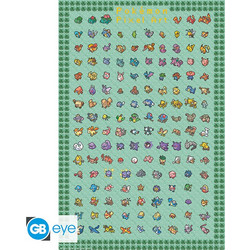 Αφίσα Kanto Collection (Pixel 61x91)
