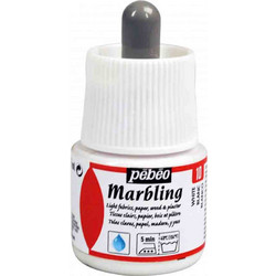 Χρώματα Μαρμαρογραφίας Marbling 45ml Pebeo - 10 White