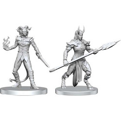 Pathfinder Deep Cuts - Άβαφες Μινιατούρες Vordine (Infantry Devil) & Pitborn Rogue