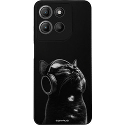 Sonique Motorola Moto G15 / Moto G15 Power / Moto G17 5G / Moto G17 Power 5G Θήκη Men's Edition Μαύρη
