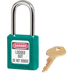 Λουκέτο Ασφαλείας Zenex 410 Teal Keyed different-Key retaining