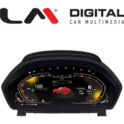 LM DIGITAL LM CLUSTER BMW 350 Ψηφιακό Ταμπλό 10Inc Για Bmw 3 Series F30 F31 Gt F34