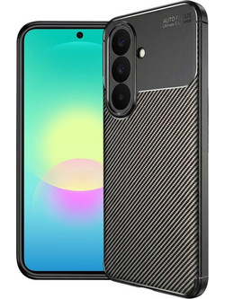 Techsuit CarbonFiber Θήκη Black (Samsung Galaxy A27 5G)
