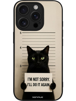 Sonique Men's Edition Θήκη Not Sorry (iPhone 16 Pro)