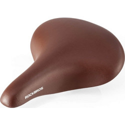 Rockbros 6800S Retro Comfort Bicycle Saddle - Brown 5907769390616 - (380026001)