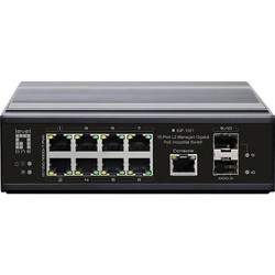 LevelOne IGP-1061 Managed L2 Switch με 8 Θύρες Ethernet 1000Mbps και 2 SFP θύρες