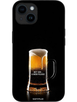 Sonique Men's Edition Back Cover με Σχέδιο «One Beer, Please» (iPhone 14)