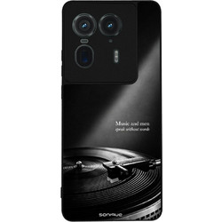 Sonique Men's Edition Θήκη με Σχέδιο «Music and Men» (Motorola Edge 50 Ultra)
