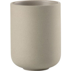Ποτηροθήκη Sensu 37652 7,4x9,5cm Taupe Zone Denmark Πηλός