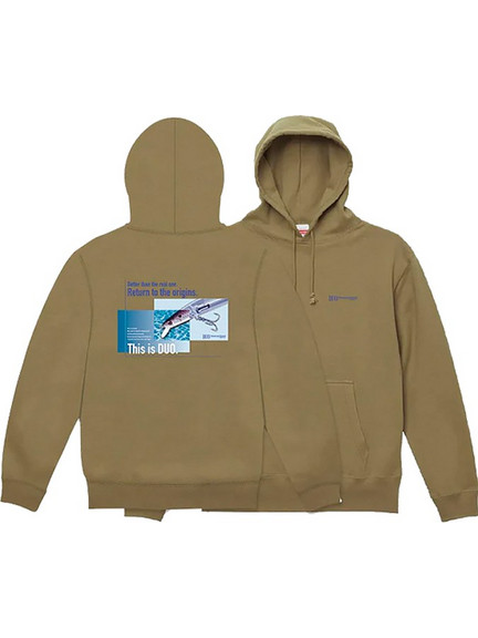Tide Minnow Ghost Hoodie Sand Khaki
