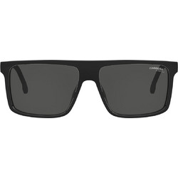 Carrera CA14/S 807IR Ανδρικά Γυαλιά Ηλίου Τετράγωνα Κοκάλινα Μαύρα με Μαύρο Φακό