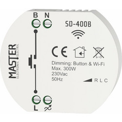 SMART DIMMER ΚΥΤΙΟΥ 239VAC / 300 WIFI MASTER ELECTRIC SD-400B