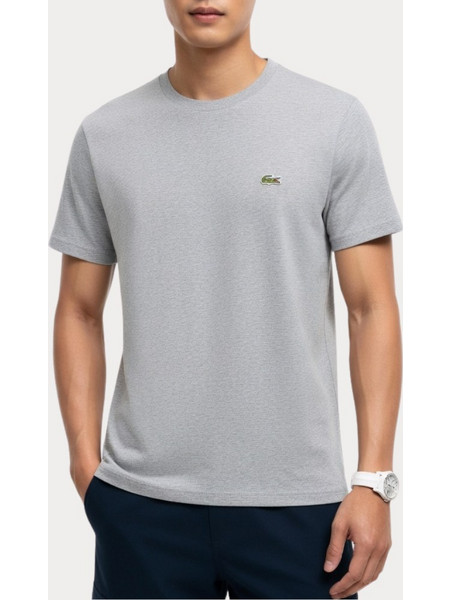 T-SHIRT LACOSTE REG PIMA COTTON GREY LACOSTE