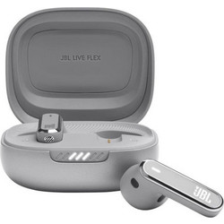 JBL Live Flex Ακουστικά Bluetooth Earbud Ανθεκτικά στο Νερό Silver