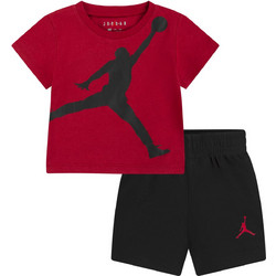 Jordan Jumbo Jumpman Βρεφικό Σετ με Σορτς Μαύρο 65C138-023