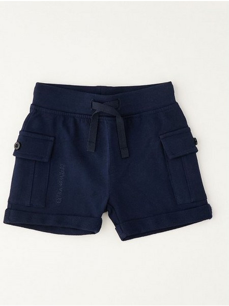IDO SHORT KNITTED TROUSERS - 4.G175/00 - ΑΓΟΡΙ - NAVY