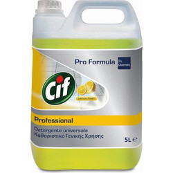 CIF ΚΑΘΑΡΙΣΤΙΚΟ ΓΕΝΙΚΗΣ ΧΡΗΣΗΣ LEMON FRESH 5LT