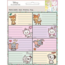 ΕΤΙΚΕΤΕΣ GIM DISNEY ANIMALS ΜΕ ΑΥΤΟΚΟΛΛΗΤΑ 772-14846