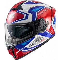 Premier Evoluzione RR13 Red/ Blue / White Κράνος Μηχανής Full Face