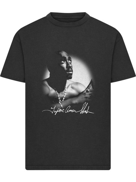 2Pac Spotlight Vintage Loose Tee black