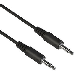 Powertech POWERTECH καλώδιο ήχου 3.5mm PTR-0145, AUX, CCS, 1.5m, μαύρο