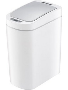 HOME USE HOME USE κάδος απορριμμάτων HUH-0255 με φωτοκύτταρο, 7lt, λευκός