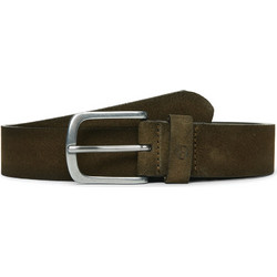 Timberland 35mm Soft Suede Belt - ΠΡΑΣΙΝΟ
