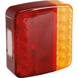 Lampa - Φανάρι τρέιλερ/φορτηγού Πίσω 5 Χρήσεων 16LED Τύπου Standard Τάση Λειτουργίας 12/24V Διάσταση 97x105x36mm Για Επιβατικά Αυτοκίνητα Και Φορτηγά - 1 τεμ. (L4155.5)