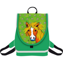 Maui & Sons Lutz Mauder Pony Σχολική Τσάντα Πλάτης Νηπιαγωγείου Πράσινη 1012/02074