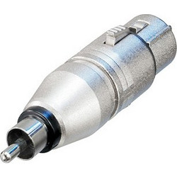 NEUTRIK ADAPTOR XLR ΘΗΛ-RCA ΑΡΣΕΝΙΚΟ NA2FPMM